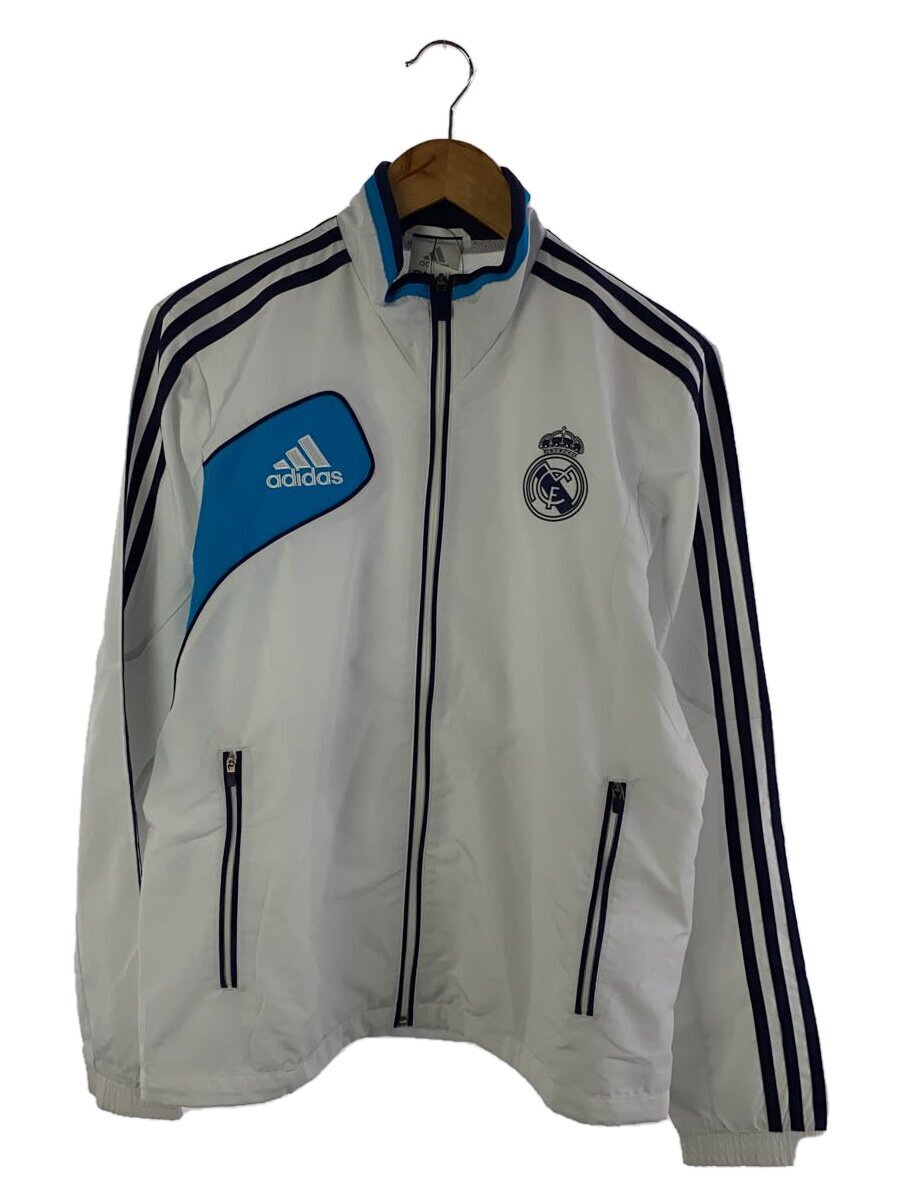 【中古】adidas◆スポーツウェアー/S/WHT/Z07977【スポーツ】