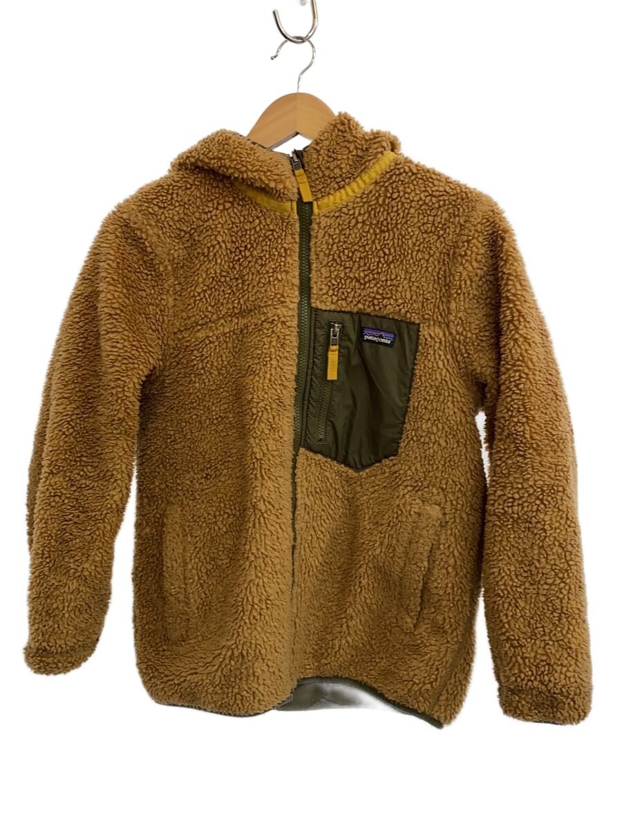 【中古】patagonia◆トップス/XL/ポリエステル/BRW/無地/68095FA21【キッズ】