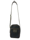 【中古】MICHAEL KORS◆MKロゴ/ショルダーバッグ/レザー/BRW/総柄/AV-1211【バッグ】