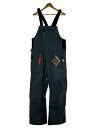 【中古】VOLCOM◆スノーボードウェアー/ボトム/L/GRY/G1352301/パンツ/ビブパンツ/オーバーオール//【スポーツ】