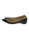 【中古】Christian Louboutin◆フラットパンプス/34.5/BLK【シューズ】