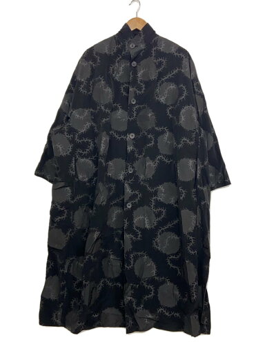 【中古】YOHJI YAMAMOTO◆23AW/SPIKES/DOTS PRINT MANDARIN /2/ポリエステル/BLK/総柄/YJ-C43ー9//【メンズウェア】 【中古】YOHJI YAMAMOTO◆23AW/SPIKES/DOTS PRINT MANDARIN /2/ポリエステル/BLK/総柄/YJ-C43ー9//【メンズウェア】