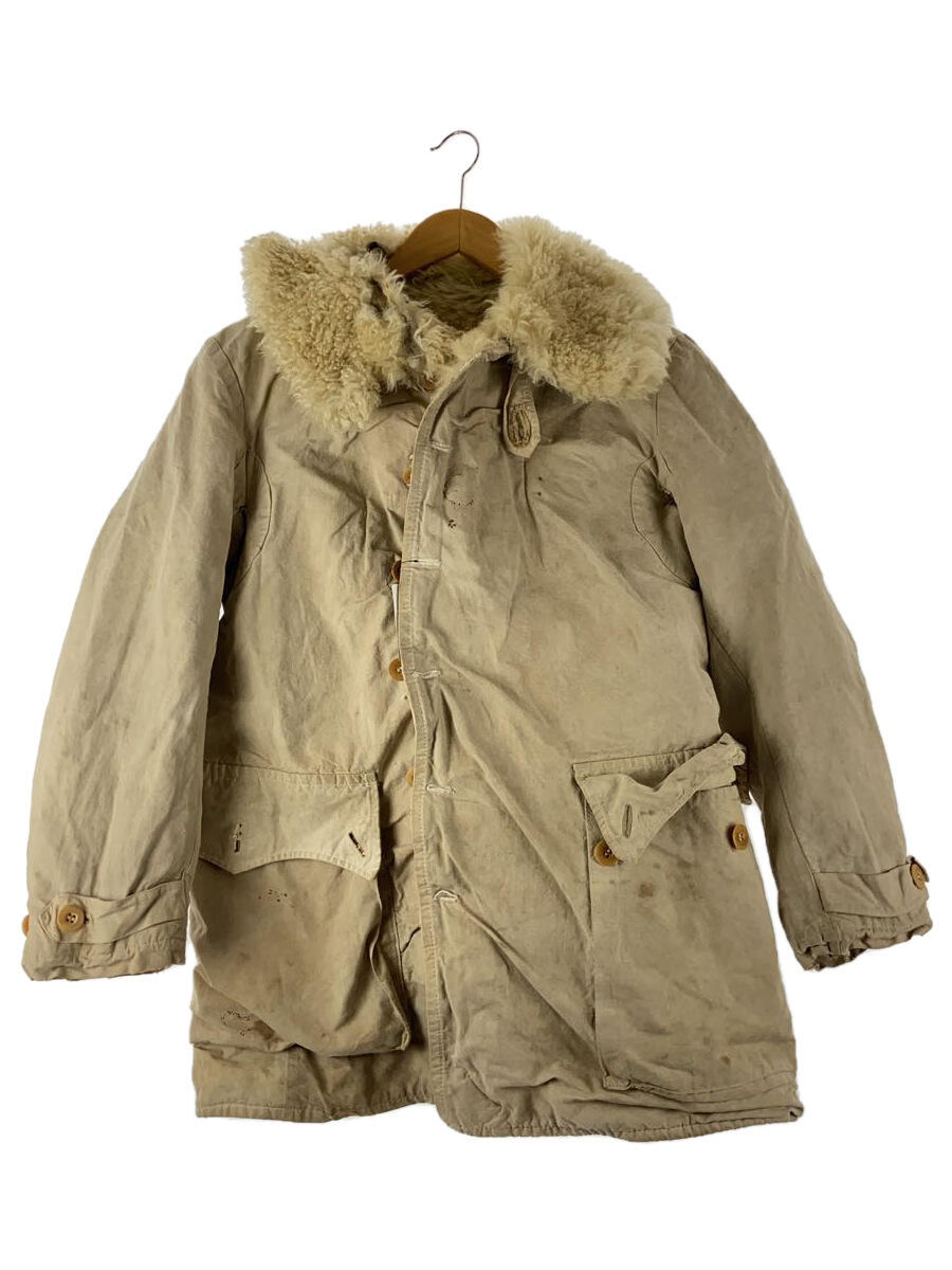 【中古】SWEDISH MILITARY◆ジャケット/--/コットン/WHT【メンズウェア】