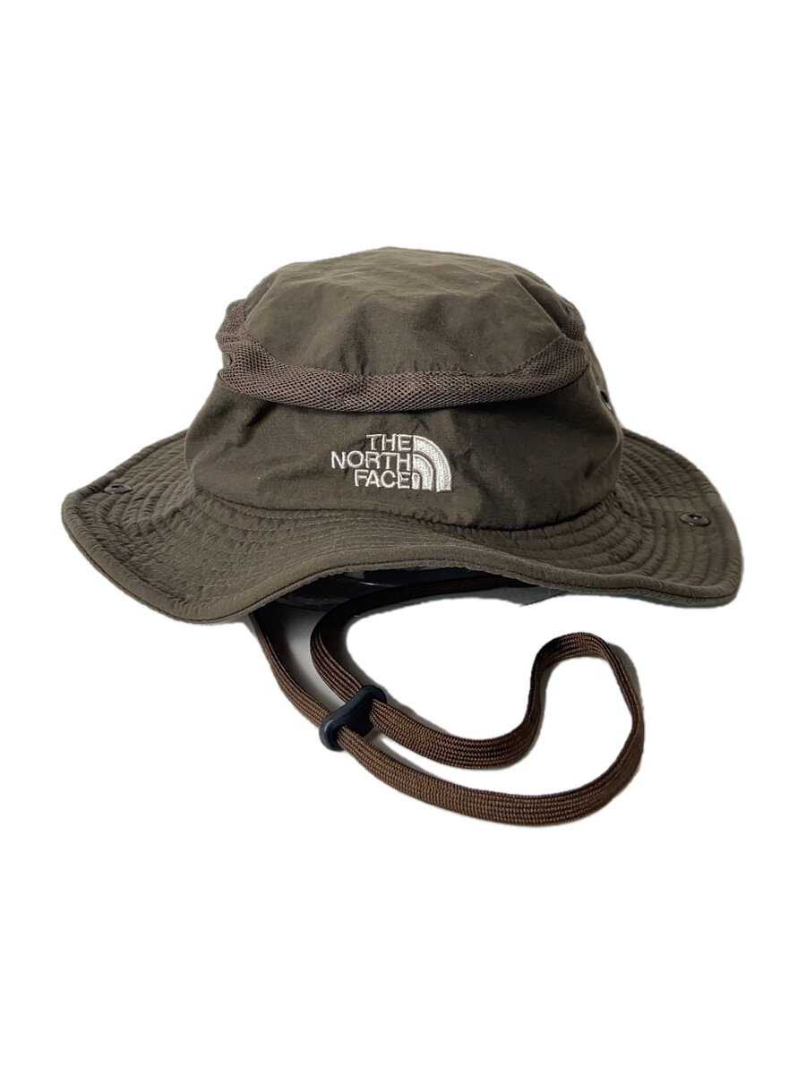 【中古】THE NORTH FACE◆バケットハット/M/ナイロン/KHK/無地/メンズ/NN01226【服飾雑貨他】