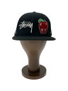 【中古】STUSSY◆キャップ/FREE/BLK/メンズ/131486【服飾雑貨他】(4)