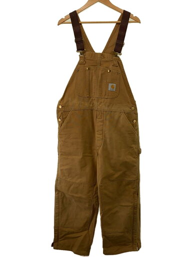 【中古】Carhartt◆オーバーオール/コットン/ベージュ【メンズウェア】 【中古】Carhartt◆オーバーオール/コットン/ベージュ【メンズウェア】