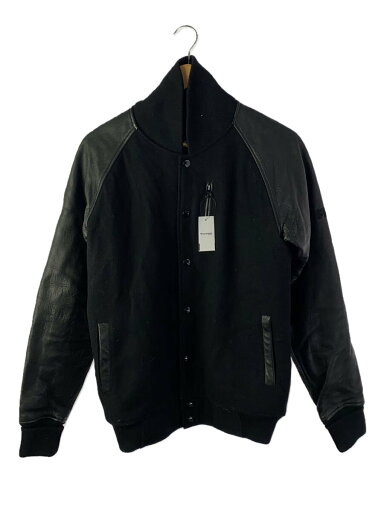 【中古】FTC◆スタジャン/M/ウール/BLK/無地【メンズウェア】 【中古】FTC◆スタジャン/M/ウール/BLK/無地【メンズウェア】