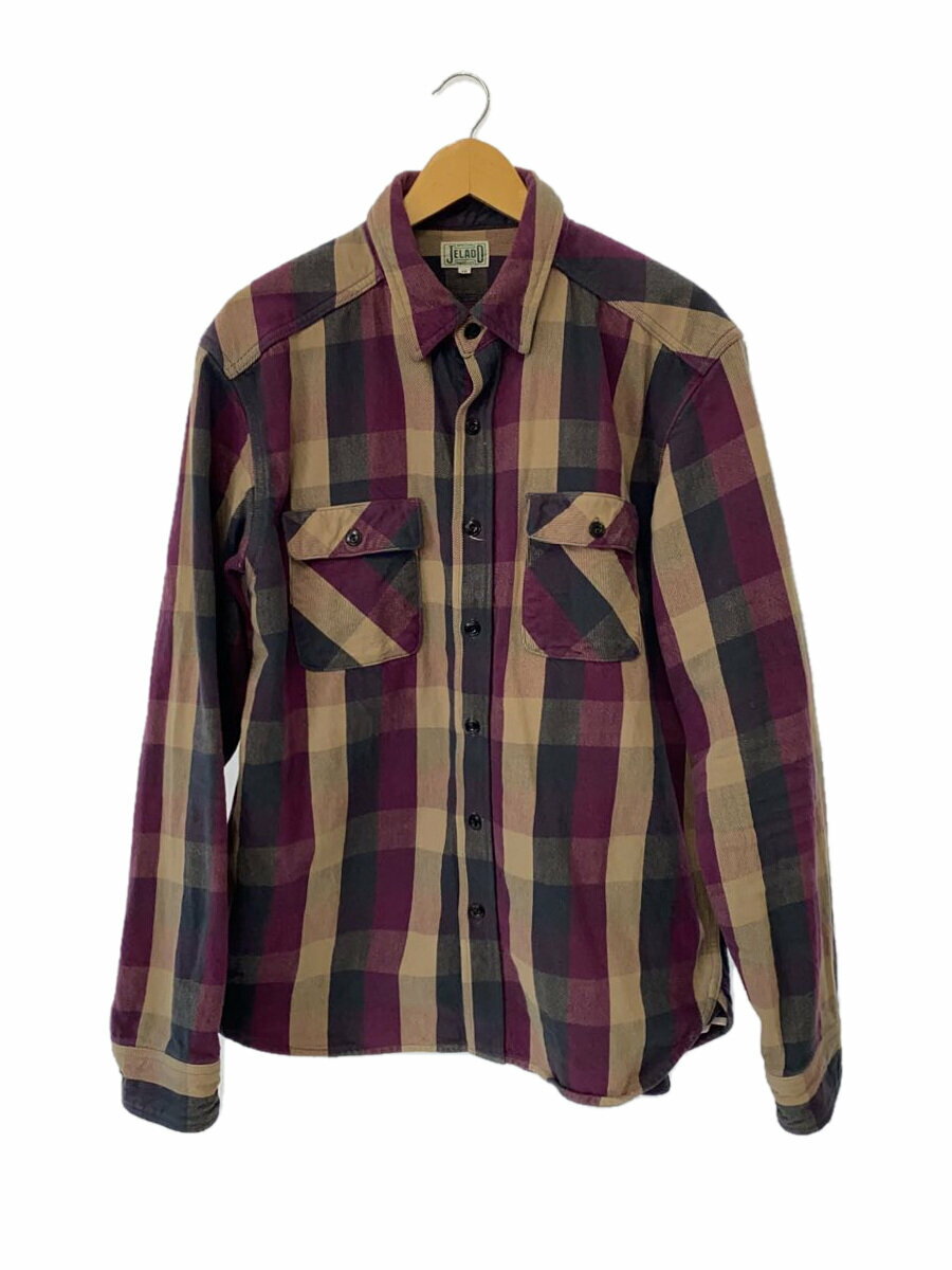 【中古】JELADO◆ネルシャツ/--/コットン/PUP/チェック【メンズウェア】