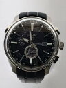 【中古】SEIKO◆クォーツ腕時計/ASTRON/アナログ/ラバー/BLK/BLK/SS/7x52 0AK0/箱付属【服飾雑貨他】