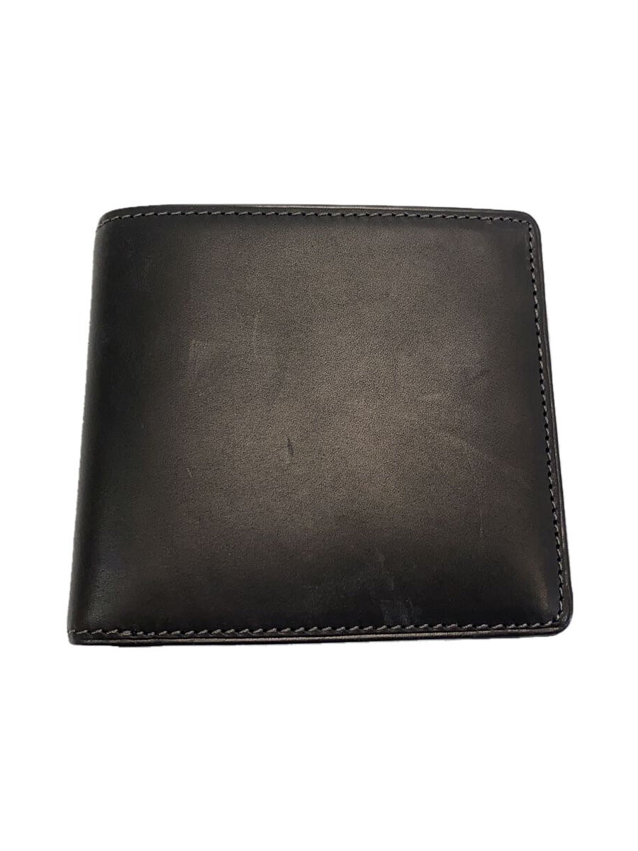 【中古】SOMES SADDLE◆2つ折り財布/レザー/BLK/無地/メンズ//【服飾雑貨他】