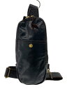 【中古】TAKAHASHI MADE IN OKUTAMA/ウエストバッグ/牛革/BLK【バッグ】