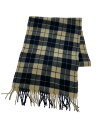 【中古】COMME des GARCONS HOMME◆マフラー/ウール/BEG/チェック/メンズ【服飾雑貨他】(4)