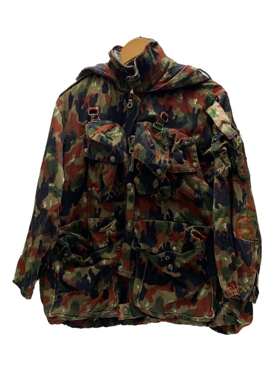 【中古】MILITARY◆ミリタリージャケット/--/--/KHK/カモフラ//【メンズウェア】