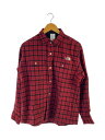 【中古】THE NORTH FACE◆BRUSHWOOD WOOL SHIRT_ブラッシュウッドウールシャツ/M/ウール/NR62230/状態考慮【メンズウェア】