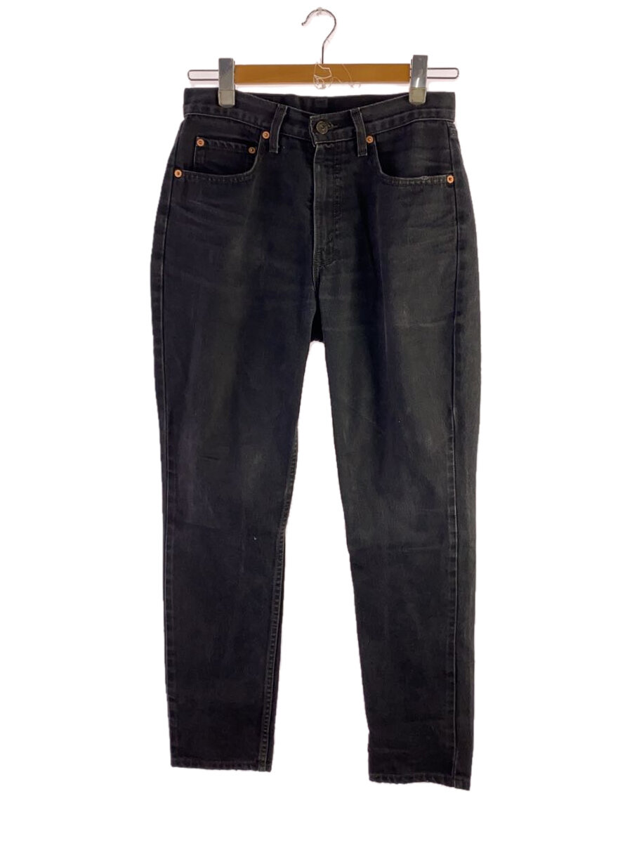 【中古】Levi’s◆ボトム/31/コットン/BLK/無地/613-02【メンズウェア】