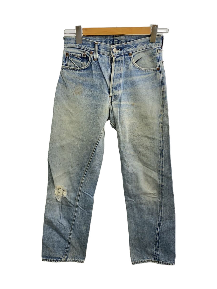 【中古】Levi’s◆リーバイス/ボトム/28/デニム/インディゴ/501/66後期/タグ無し【メンズウェア】