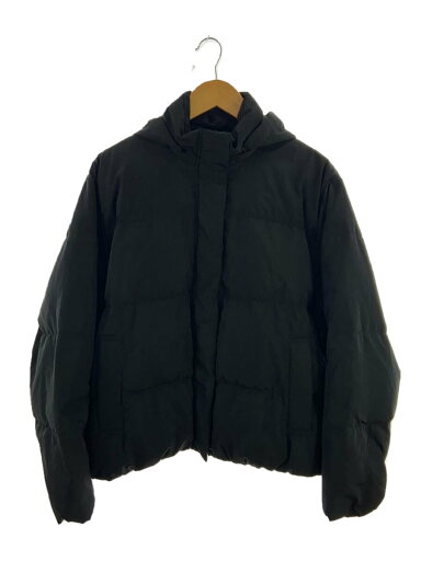 【中古】Ungrid◆ダウンジャケット/M/ナイロン/BLK/無地/111850233201-02【レディースウェア】 【中古】Ungrid◆ダウンジャケット/M/ナイロン/BLK/無地/111850233201-02【レディースウェア】