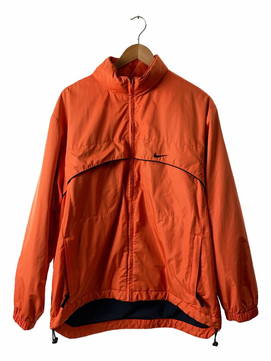 【中古】NIKE◆ジャケット/L/ポリエステル/ORN【メンズウェア】