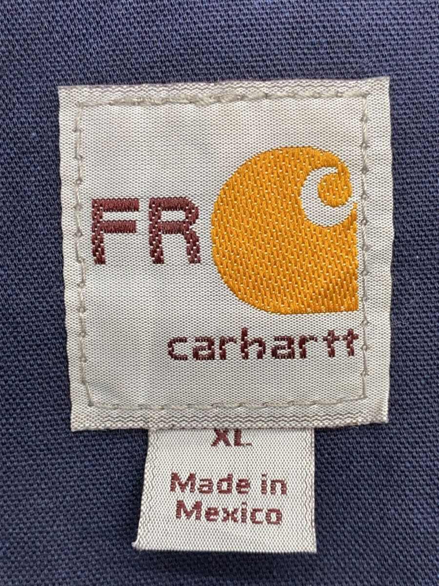 【中古】Carhartt◆MACDONALD-MILLER/ジャケット/XL/コットン/NVY/※袖シミ有【メンズウェア】