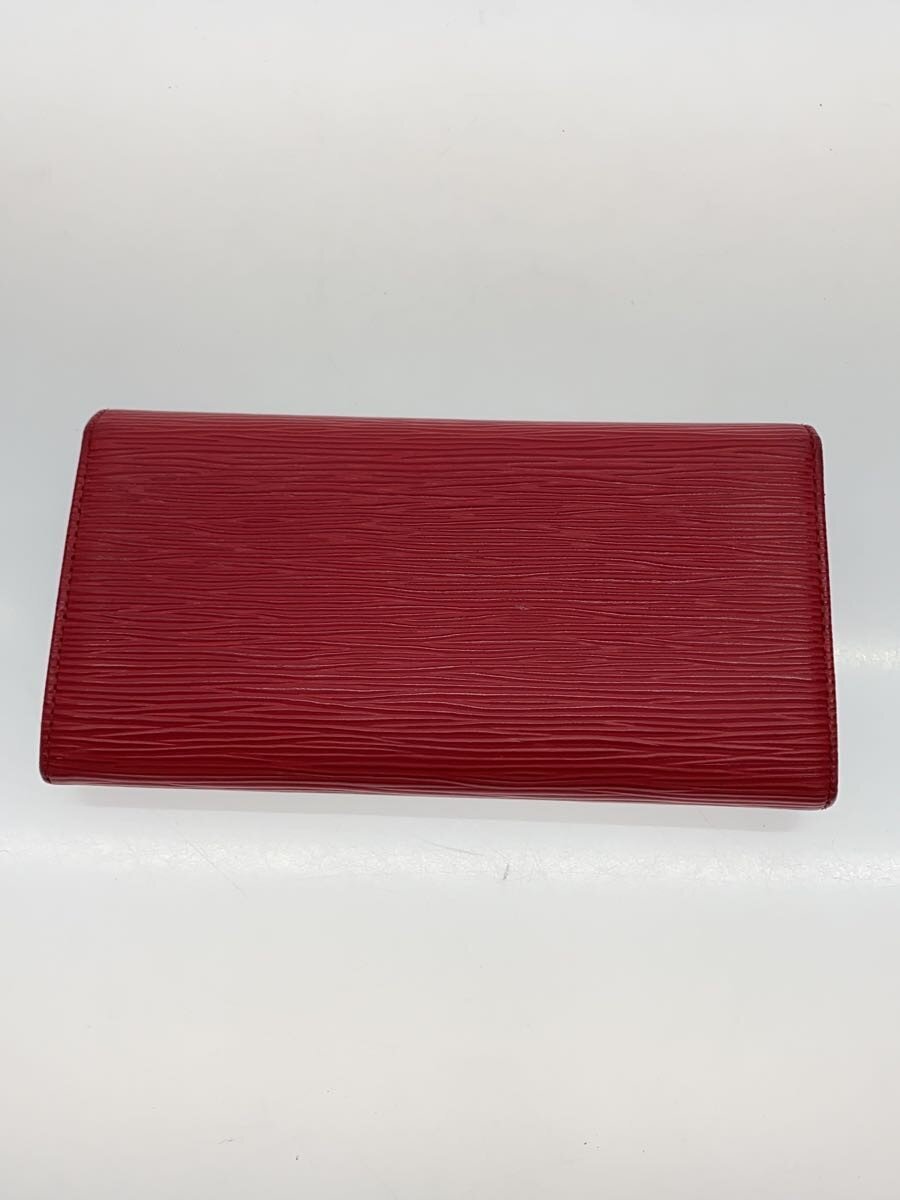 【中古】LOUIS VUITTON◆ポシェット・ポルト・モネ・クレディ_エピ/レザー/RED/レディース【服飾雑貨他】 2