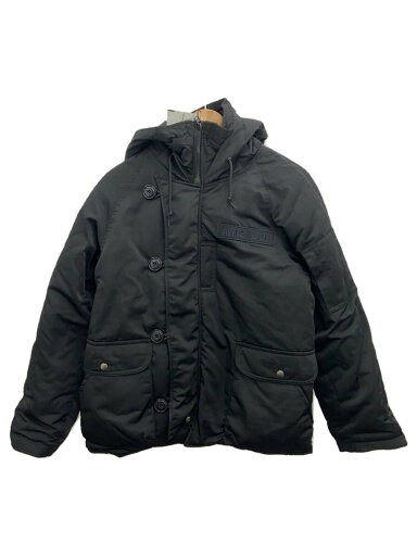 【中古】AVIREX◆フライトジャケット/M/ポリエステル/BLK/無地/783-3252071【メンズウェア】 【中古】AVIREX◆フライトジャケット/M/ポリエステル/BLK/無地/783-3252071【メンズウェア】