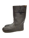 【中古】KOOS◆ブーツ/--/BRW/レザー【シューズ】(4)