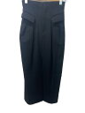 【中古】STUDIOUS◆24SS/High Waist Tailored Skirt/1/ポリエステル/BLK/124244055【レディースウェア】(4)