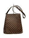 【中古】LOUIS VUITTON◆ミュゼット_ダミエ・エベヌ_BRW/PVC/BRW/N51302//【バッグ】