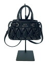 【中古】ARMANI EXCHANGE◆ショルダーバッグ/--/BLK【バッグ】