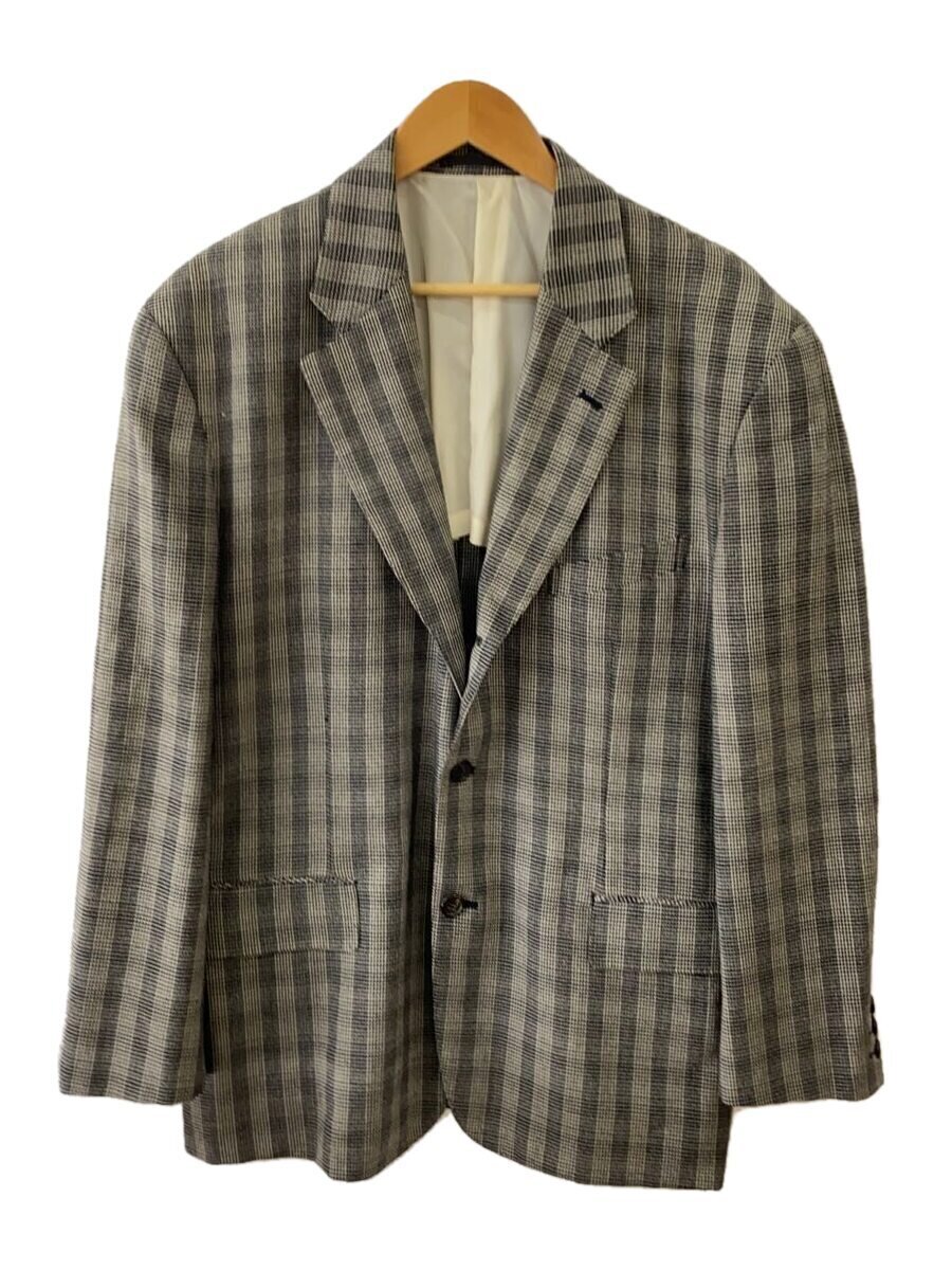 【中古】COMME des GARCONS HOMME PLUS◆テーラードジャケット/M/ウール/GRY/PJ-11011//【メンズウェア】