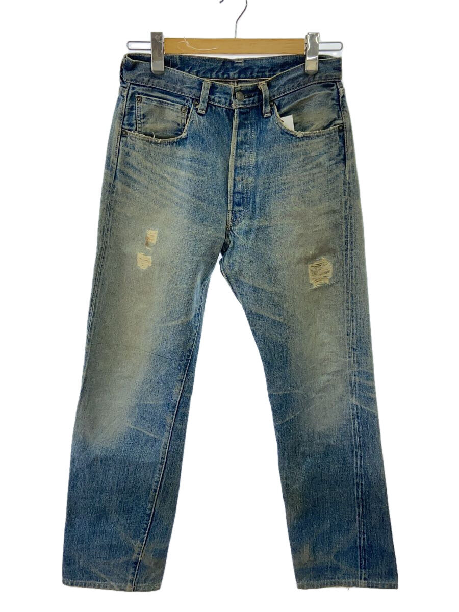 【中古】Levi’s◆501XX/Vステッチ/両面タブ/オフセット/BIGE/隠しリベット/デニム/IDG【メンズウェア】
