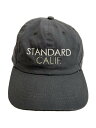 【中古】STANDARD CALIFORNIA/キャップ/--/コットン/GRY/無地/メンズ【服飾雑貨他】