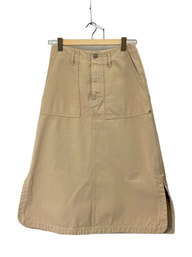 【中古】DRAWER◆ロングスカート/36/コットン/ベージュ/6524-299-1252【レディースウェア】 【中古】DRAWER◆ロングスカート/36/コットン/ベージュ/6524-299-1252【レディースウェア】