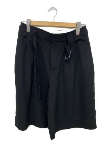 【中古】GANNI◆ショートパンツ/36/ポリエステル/BLK/無地/F6975【レディースウェア】 【中古】GANNI◆ショートパンツ/36/ポリエステル/BLK/無地/F6975【レディースウェア】