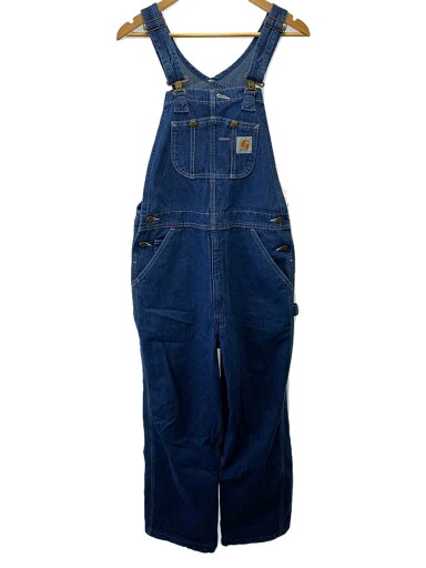 【中古】Carhartt◆オーバーオール/34/デニム/インディゴ【メンズウェア】 【中古】Carhartt◆オーバーオール/34/デニム/インディゴ【メンズウェア】