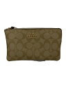 【中古】COACH◆ポーチ/レザー/クリーム/A21966648/COACH コーチ//【バッグ】