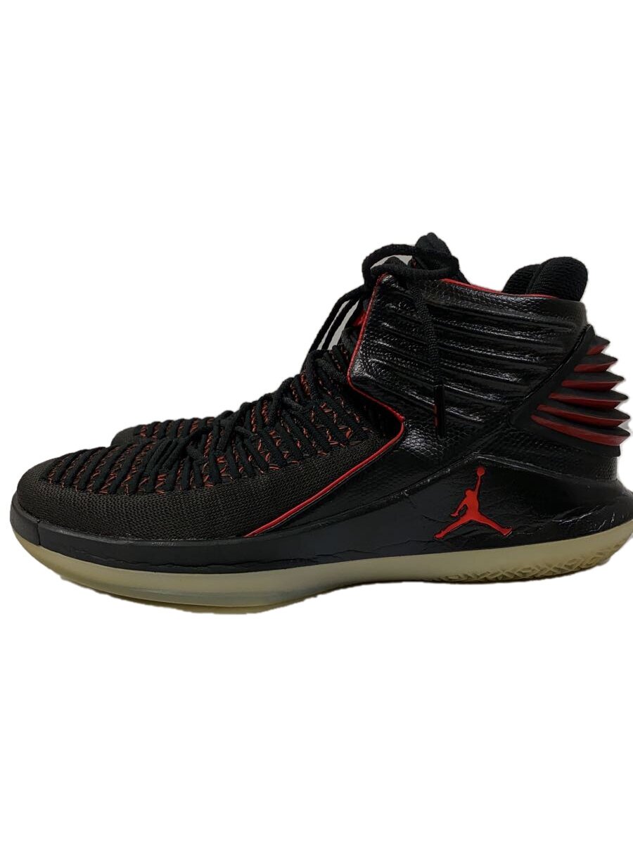 NIKE◆AIR JORDAN XXXII PF/エアジョーダン/ブラック/AH3348-001/26.5cm/BLK