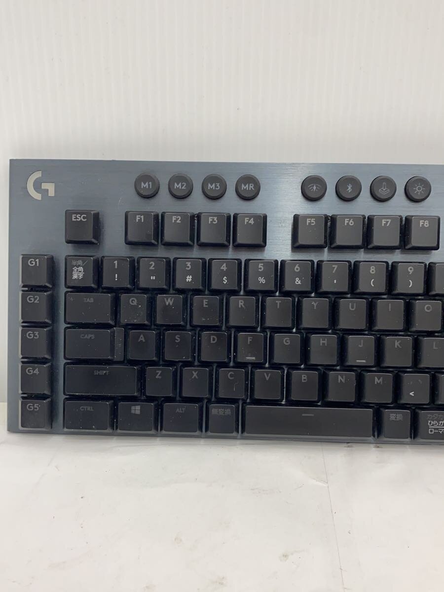 【中古】Logicool◆G913 LIGHTSPEED ワイヤレス Mechanical GamingKeyboard-Tactileブラック【パソコン】