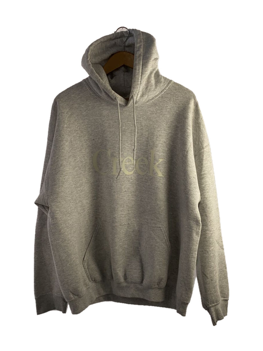 【中古】Creek Angler’s Device◆パーカー/XL/コットン/GRY【メンズウェア】