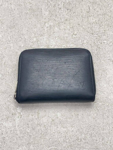 【中古】LOUIS VUITTON◆ジッピー・コインパース_エピ_BLK/レザー/BLK/メンズ【服飾雑貨他】 【中古】LOUIS VUITTON◆ジッピー・コインパース_エピ_BLK/レザー/BLK/メンズ【服飾雑貨他】