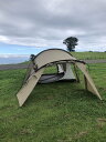 【中古】SABBATICAL◆テント/ツールーム/4~6人用/ベージュ/89200005047000/GILIA/シェルター/キャンプ【スポーツ】(4)