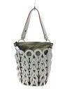 【中古】MARNI◆Tricot/バケットバッグ/トートバッグ/レザー/クリーム/無地【バッグ】(4)