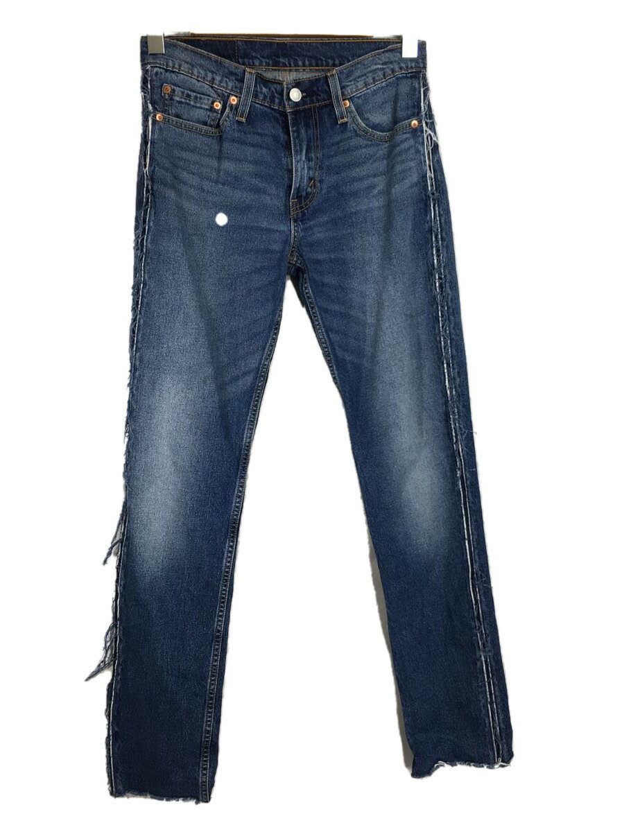 【中古】Levi’s◆511/サイドフリンジスリムデニム/ボトム/28/デニム/IDG【メンズウェア】