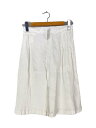 【中古】HaaT◆ボトム/2/コットン/ホワイト/HA11FF812【レディースウェア】