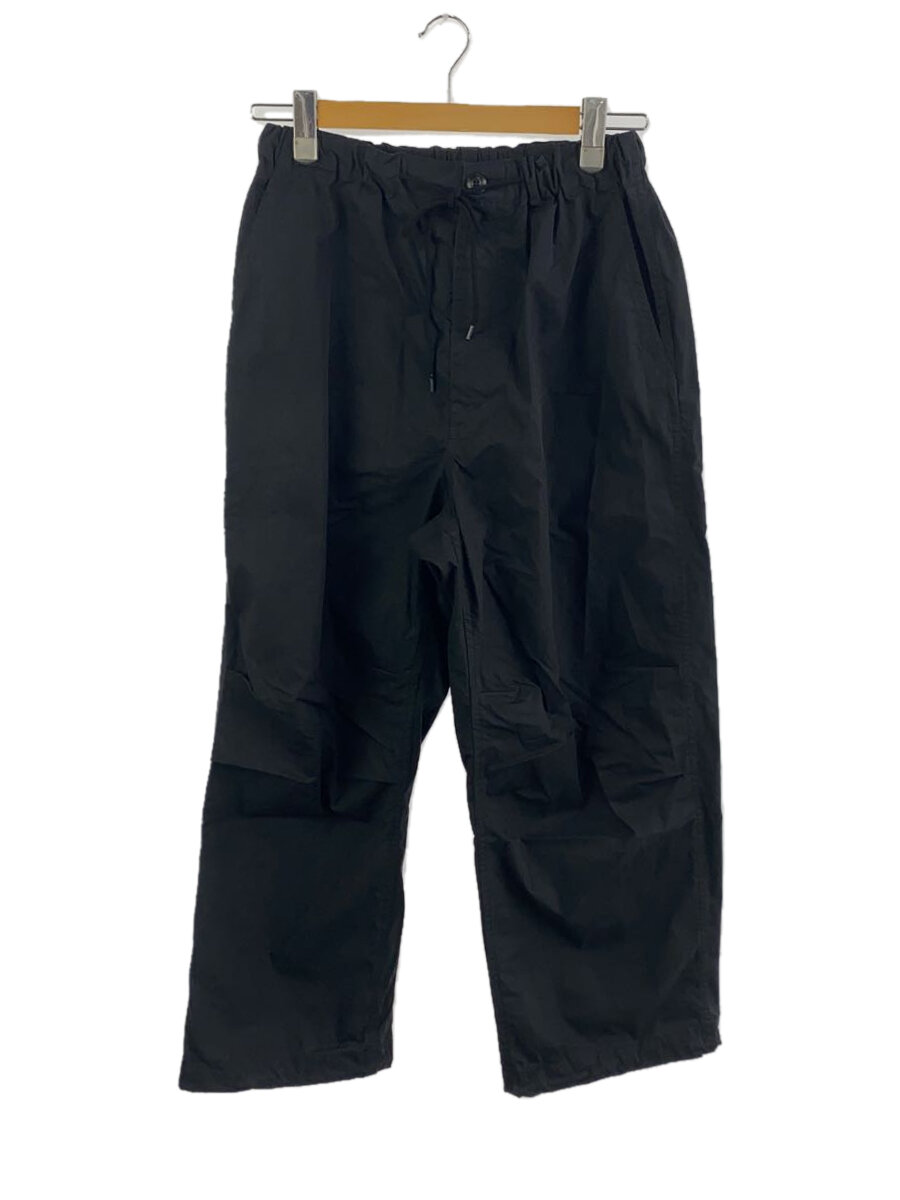 【中古】COMME des GARCONS HOMME◆25SS/パラシュートパンツ/ボトム/XS/コットン/BLK/HO-P021【メンズウェア】