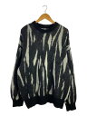 【中古】MAISON SPECIAL◆ニット・セーター(薄手)/2/ナイロン/BLK/11222361338【メンズウェア】