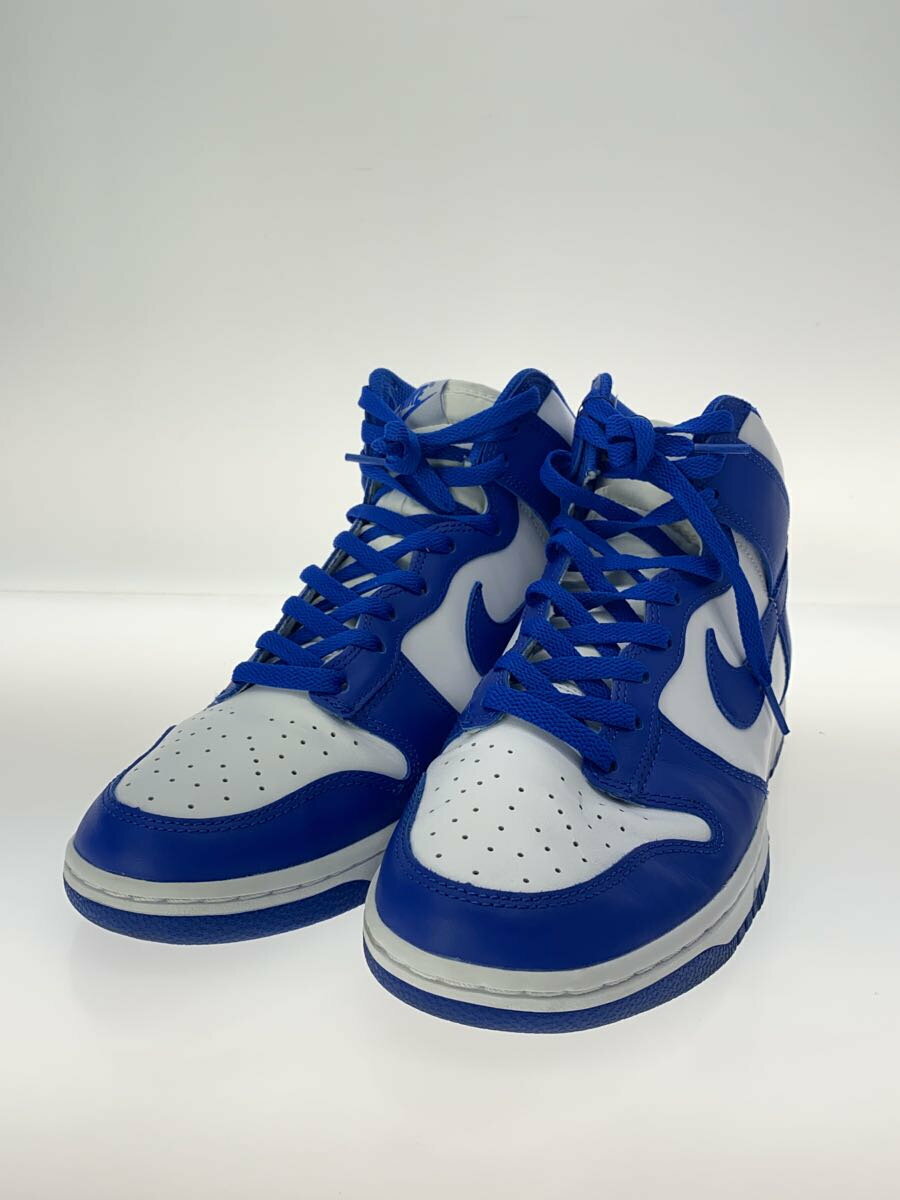 【中古】NIKE◆DUNK HI RETRO_ダンク ハイ レトロ/28.5cm/BLU/メンズ/GAMEROYAL【シューズ】