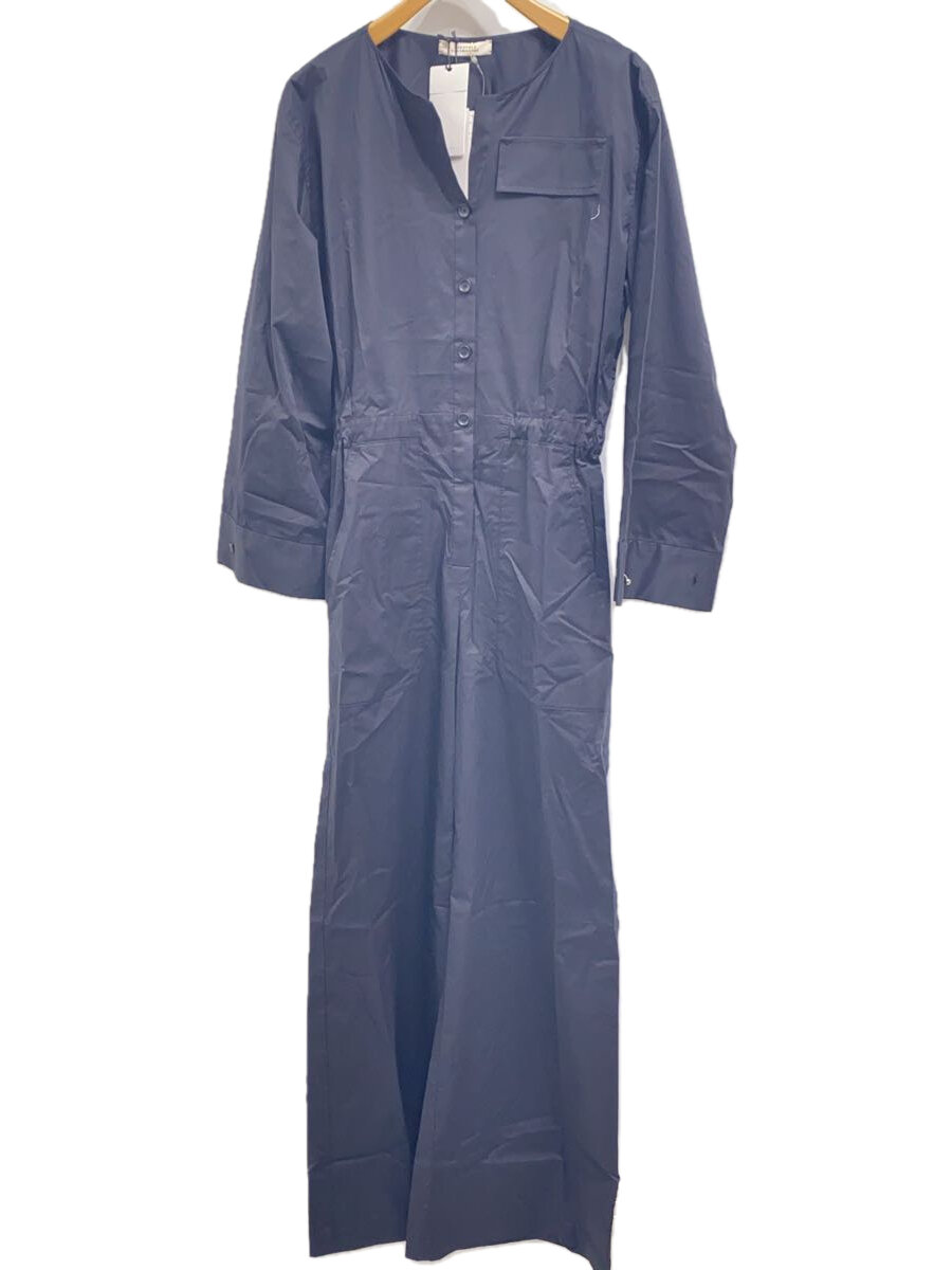 【中古】DOROTHEE SCHUMACHER◆オールインワン/1/コットン/BLK【レディースウェア】