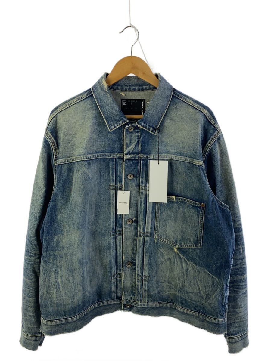 【中古】sacai◆BEYONDEXX Denim Blouson/Gジャン/3/コットン/IDG/24-03521M//【メンズウェア】