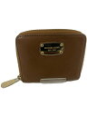 【中古】MICHAEL KORS◆2つ折り財布/--/BRW/レディース/35T1GTTF1L【服飾雑貨他】